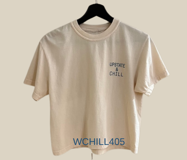 Women's The Heart Upstate & Chill Cropped T-shirt