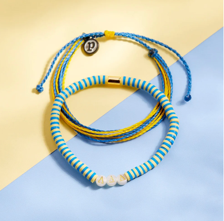 PURAVIDA Sorority Bracelet Sets
