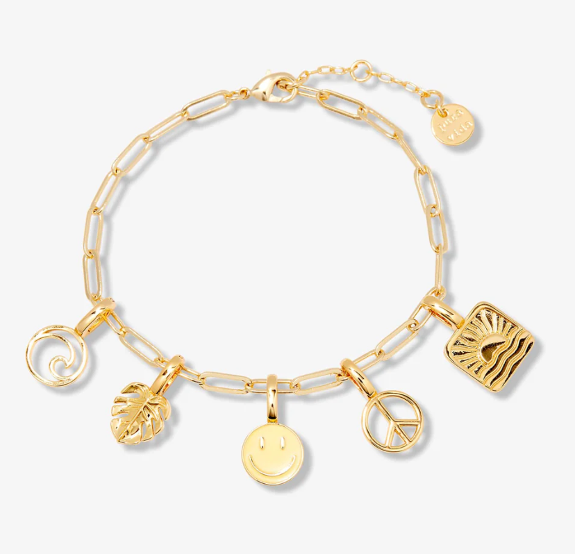 Puravida Harper Gold Chain bracelet