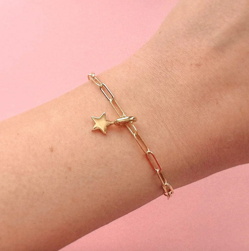 Puravida Harper Gold Chain bracelet