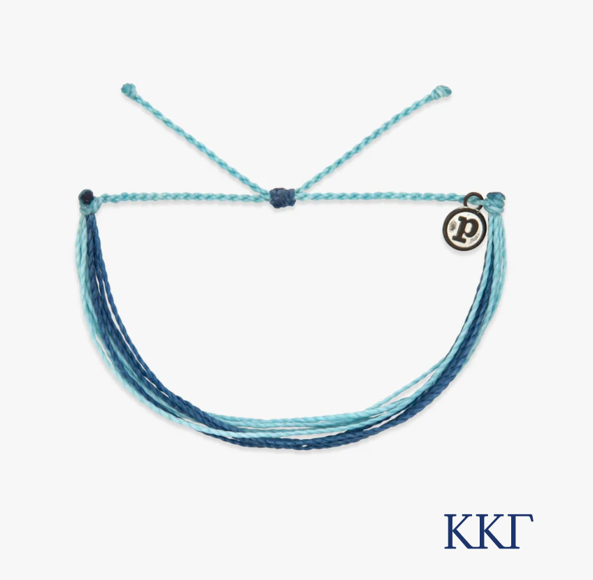 Sorority Original Strings Bracelets; Delta Delta Delta, Gamma Phi Beta, Kappa Kappa Gamma