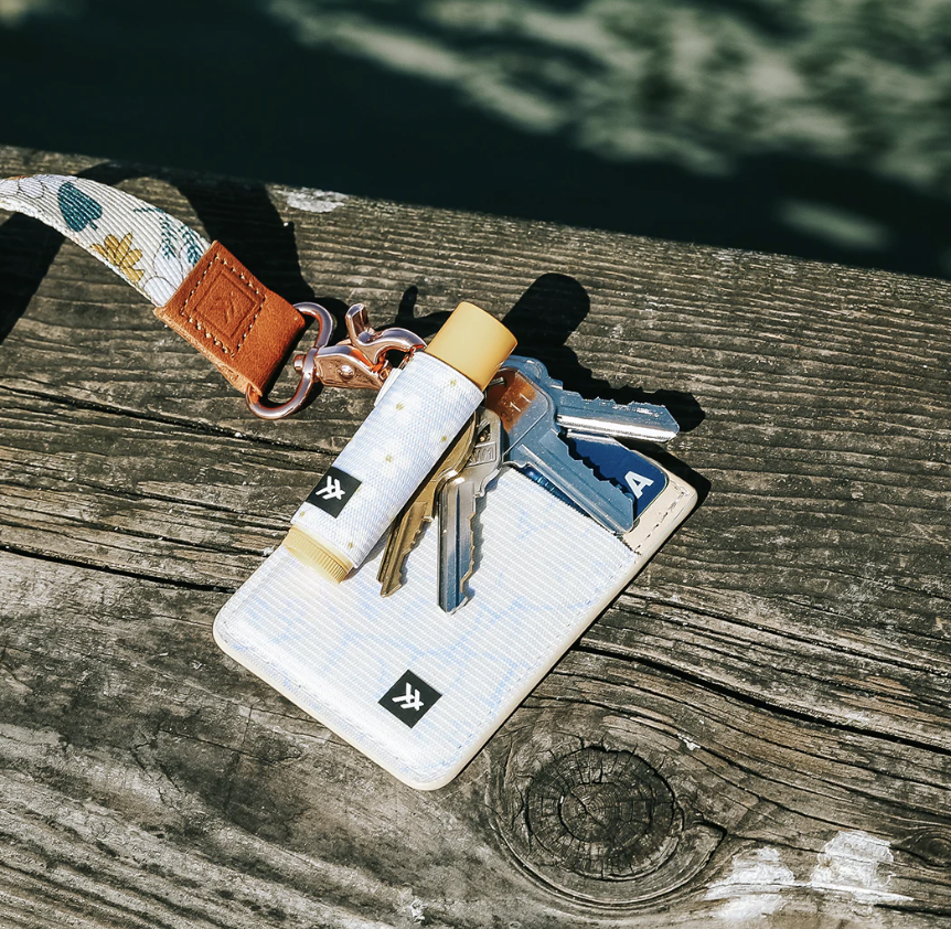 Wallet with 2025 chapstick holder
