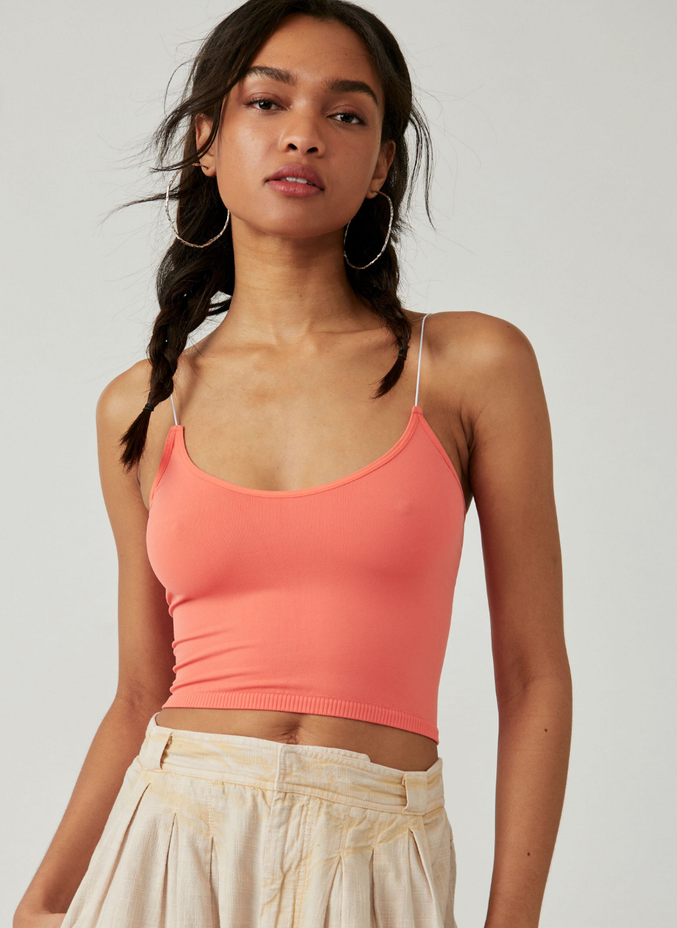 Free People Seamless Stretch Skinny Strap Cropped Tank Top Brami - NEW Colors!