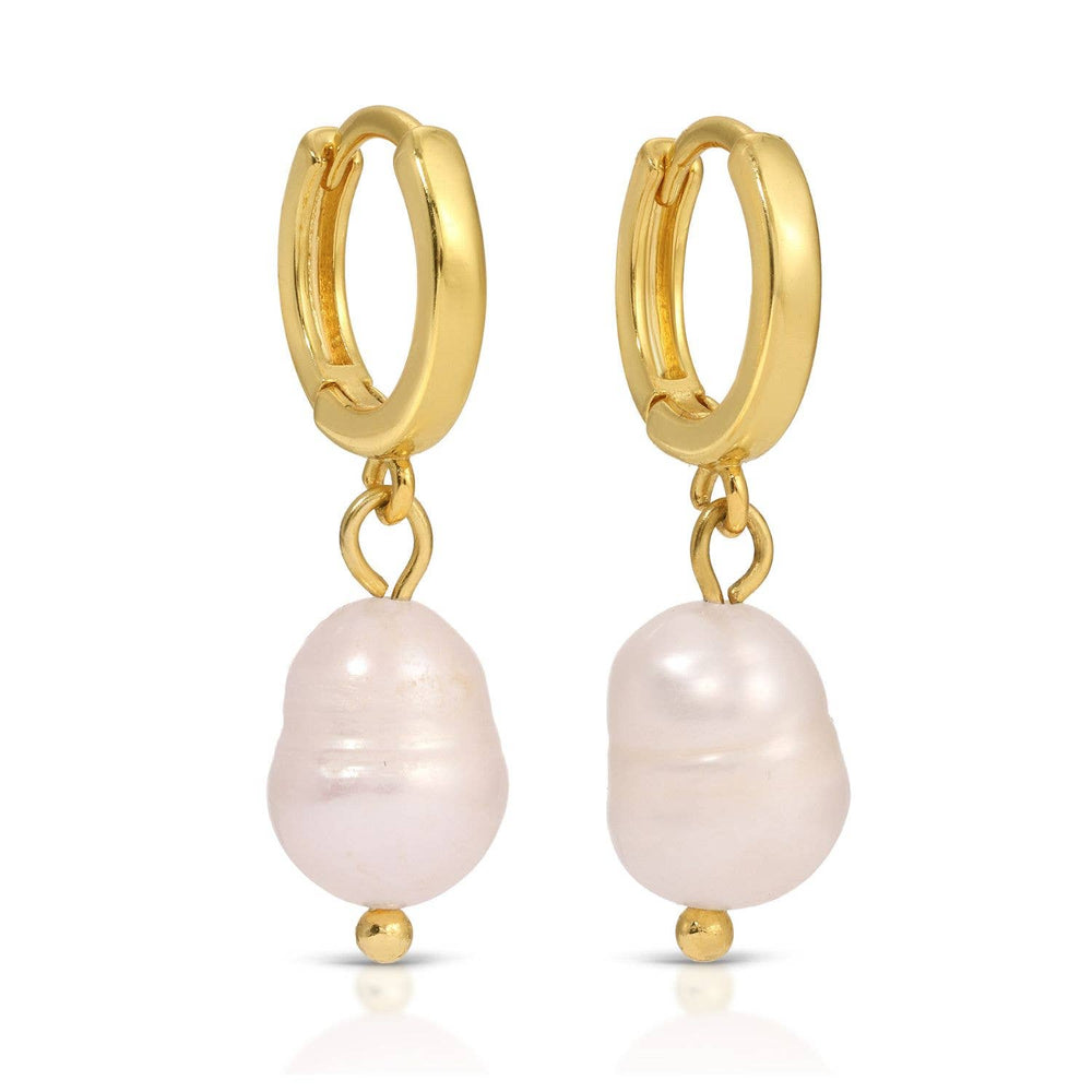 Splendid Iris - Small Pearl Huggies