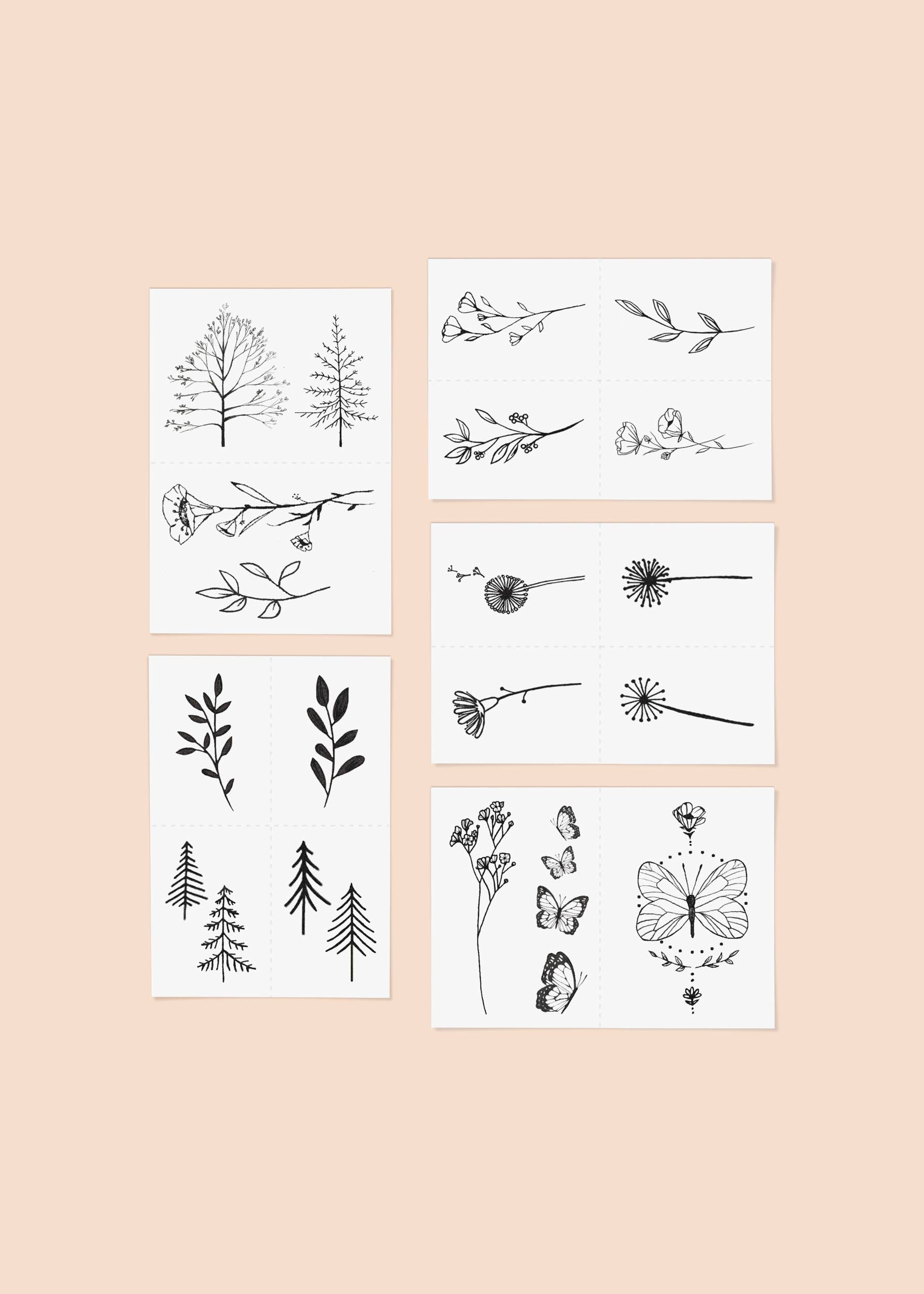 INKED by Dani - Wild Thing Temporary Tattoo Pack