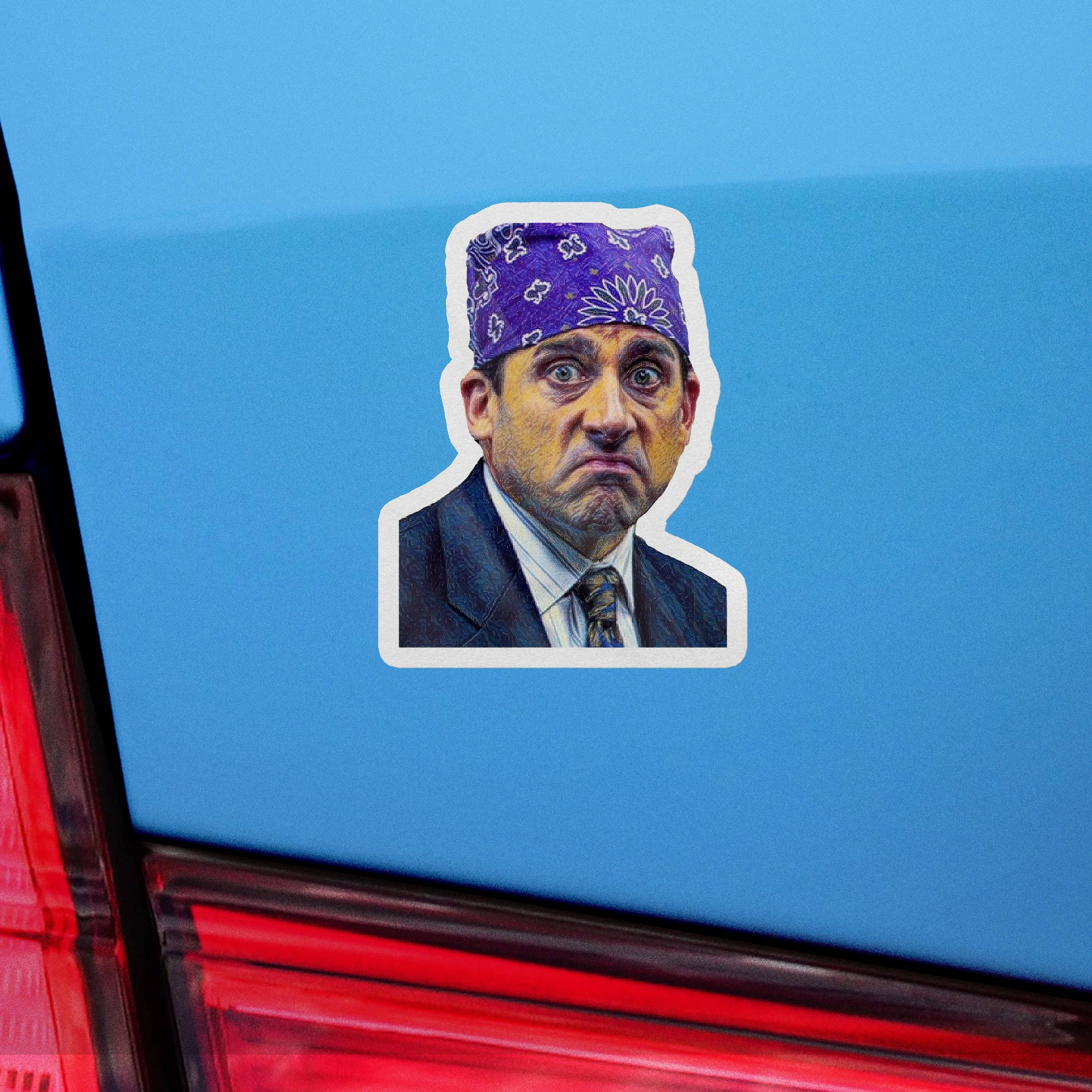 Sticker Bull - Prison Mike The Office Sticker, Funny Meme Sticker, The Office Sticker, The Office TV Show, Vinyl Sticker, Water Bottle, Hydroflask Sticker