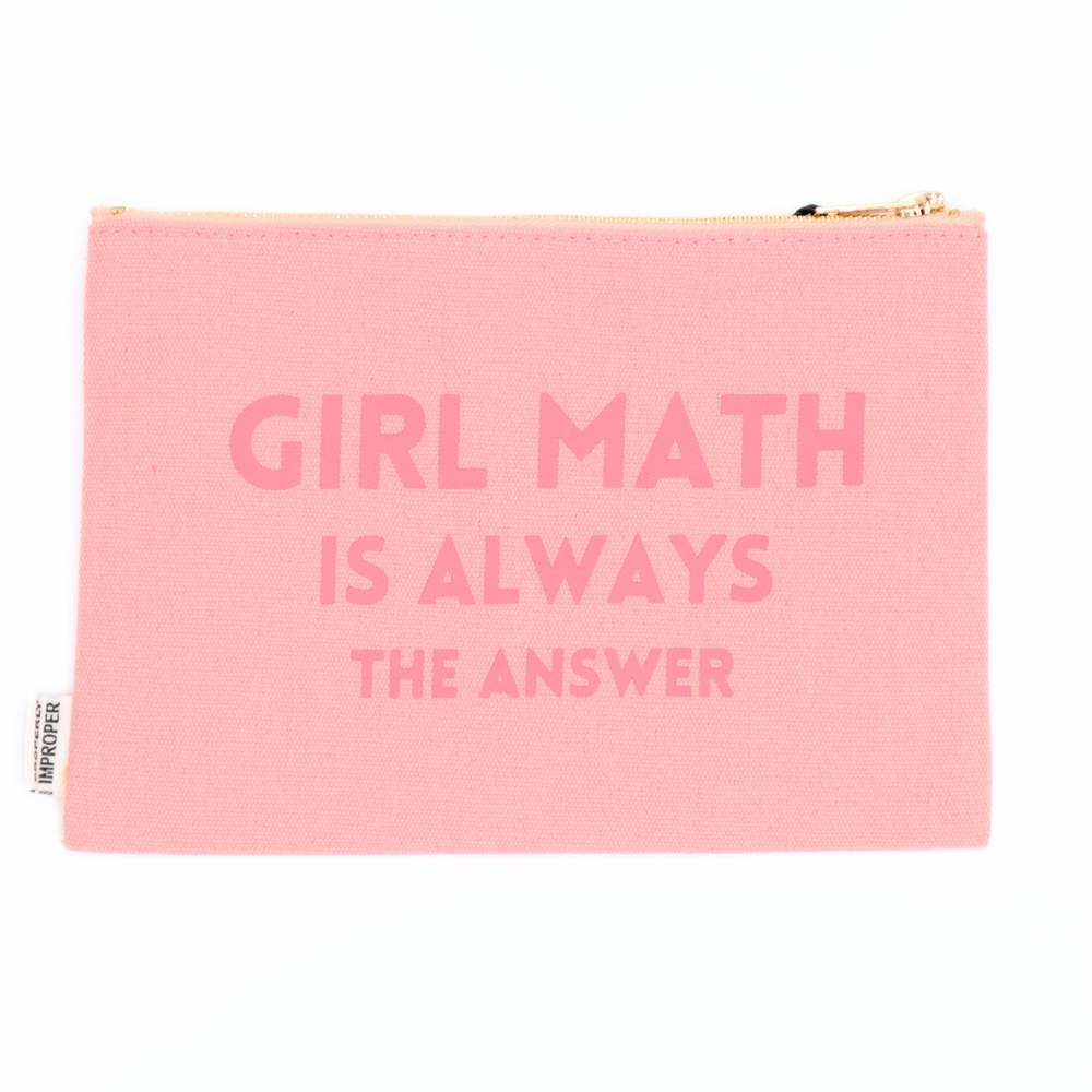Properly Improper - Funny Canvas Pouch