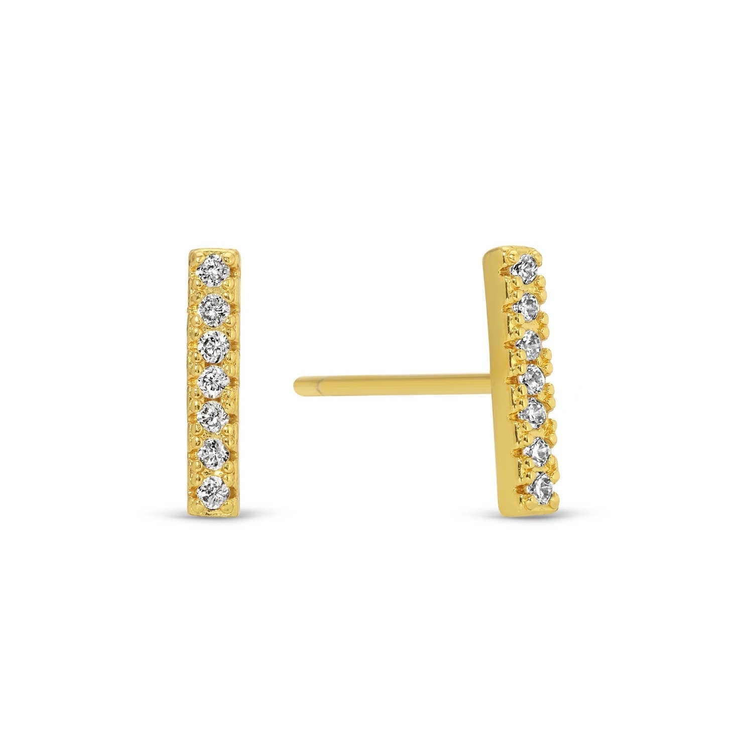 Velvet Rhinestone Stud Earring Gift Set
