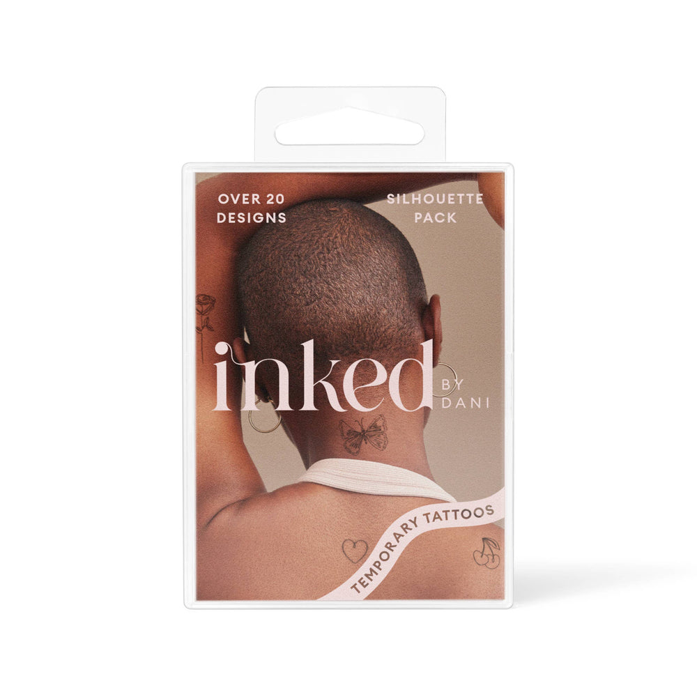 INKED by Dani - Silhouette Temporary Tattoo Pack