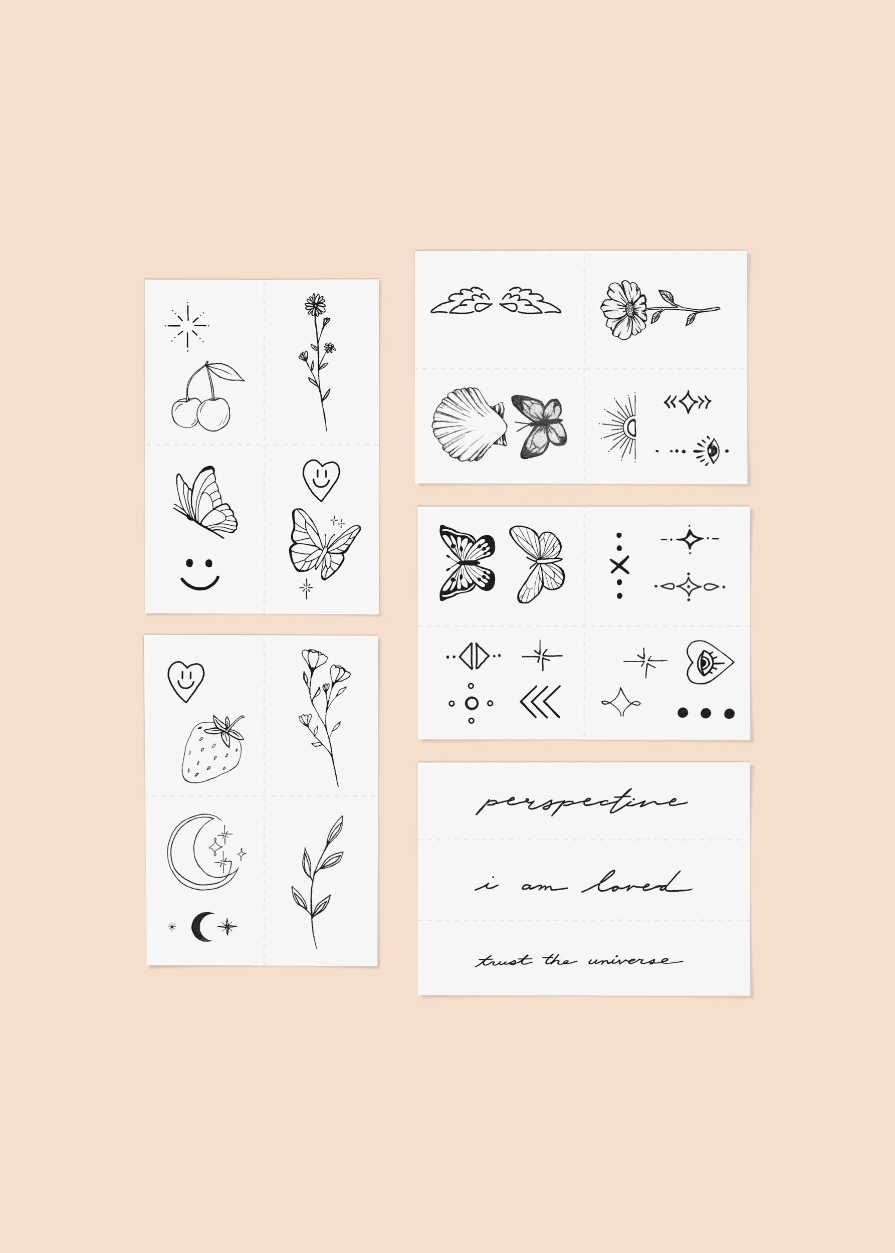 INKED by Dani - Founders Favorites Temporary Tattoo Pack