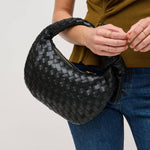 Lizbeth Woven Knot Clutch Purse bag