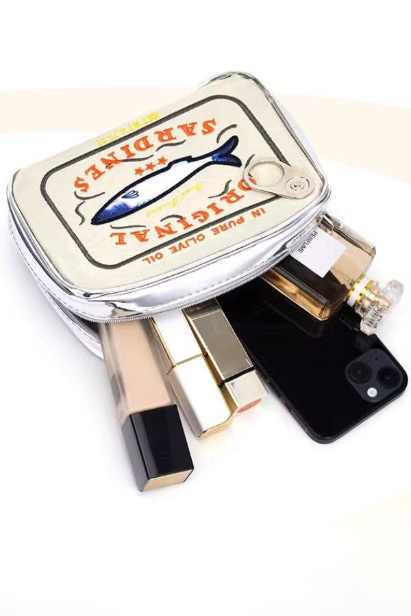 Sardine's Tin Can Gift Cosmetic Bag