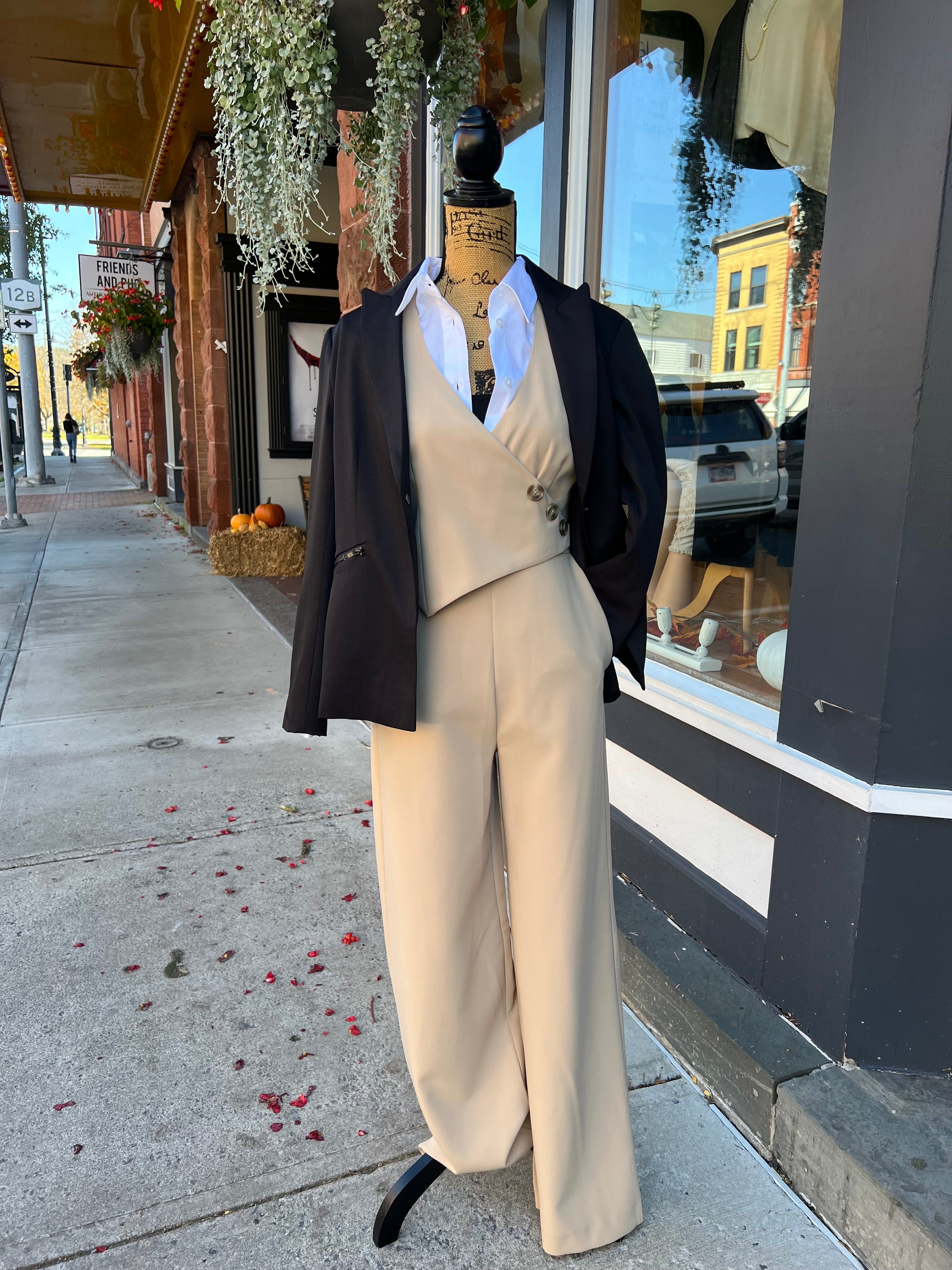 French Connection Azra Twill Jumpsuit