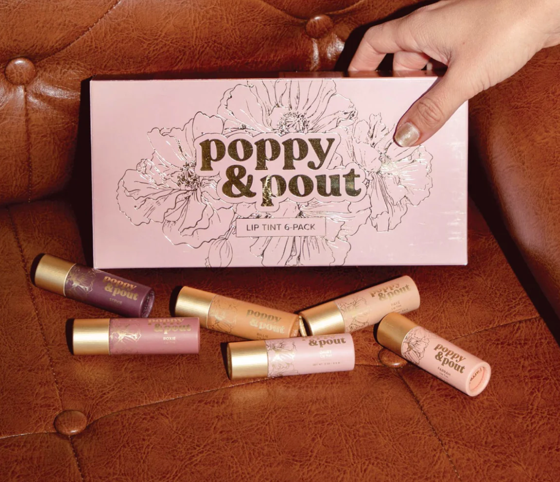 Poppy & Pout Colored Lip Tints