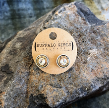 Load image into Gallery viewer, Bullet Casing Stud Earrings