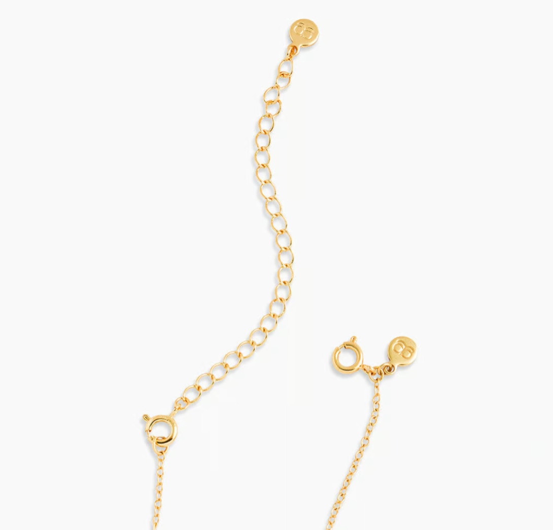 gorjana 3" gold necklace extender chain