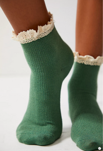 Waffle Knit Ankle Socks
