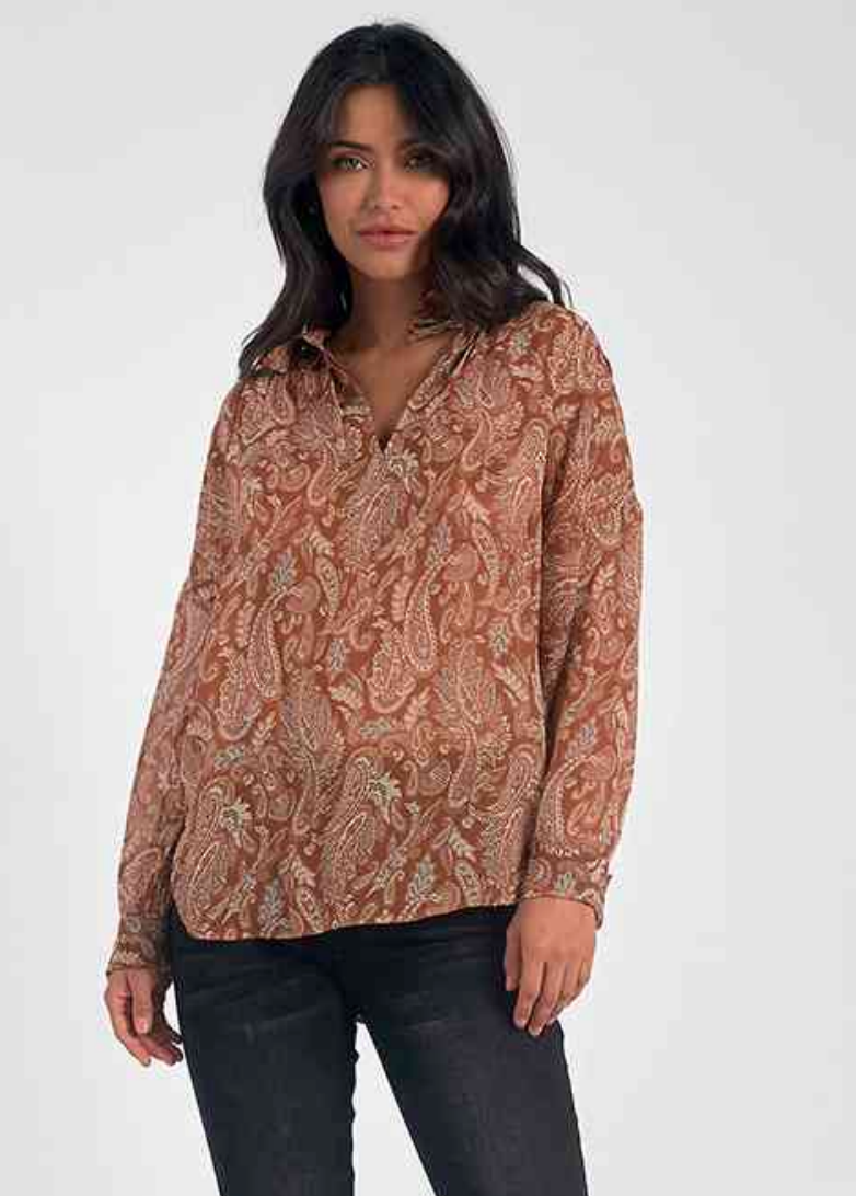 Curry Paisley Shirt
