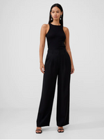 French Connection Wide Leg Harry Suiting Trouser Pants