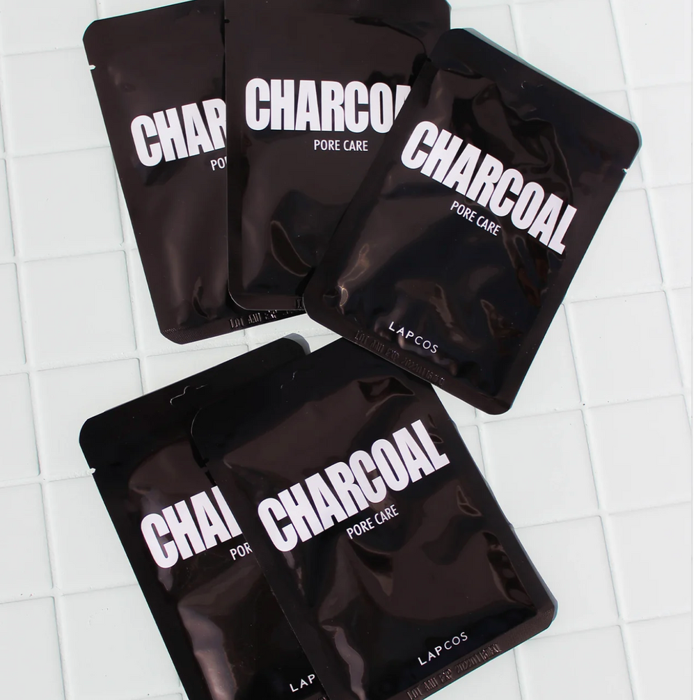 Lapcos Daily Skin Sheet Mask Charcoal Black