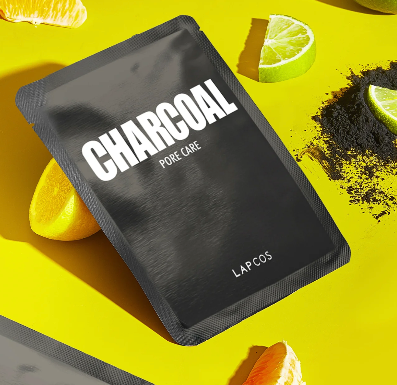 Lapcos Daily Skin Sheet Mask Charcoal Black