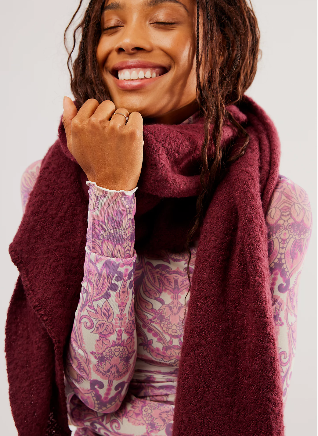 Free People Rangeley Recycled Blend Scarf