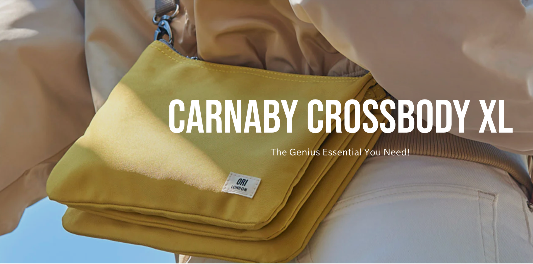 Ori Water Resistant bag Carnaby Crossbody XL Purse