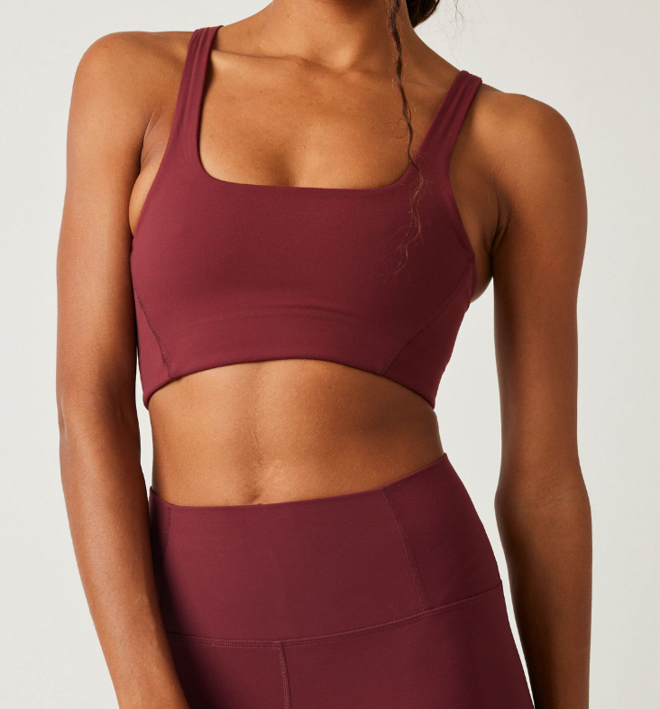 Free People Movement Never Better Square Neck Sports Bra