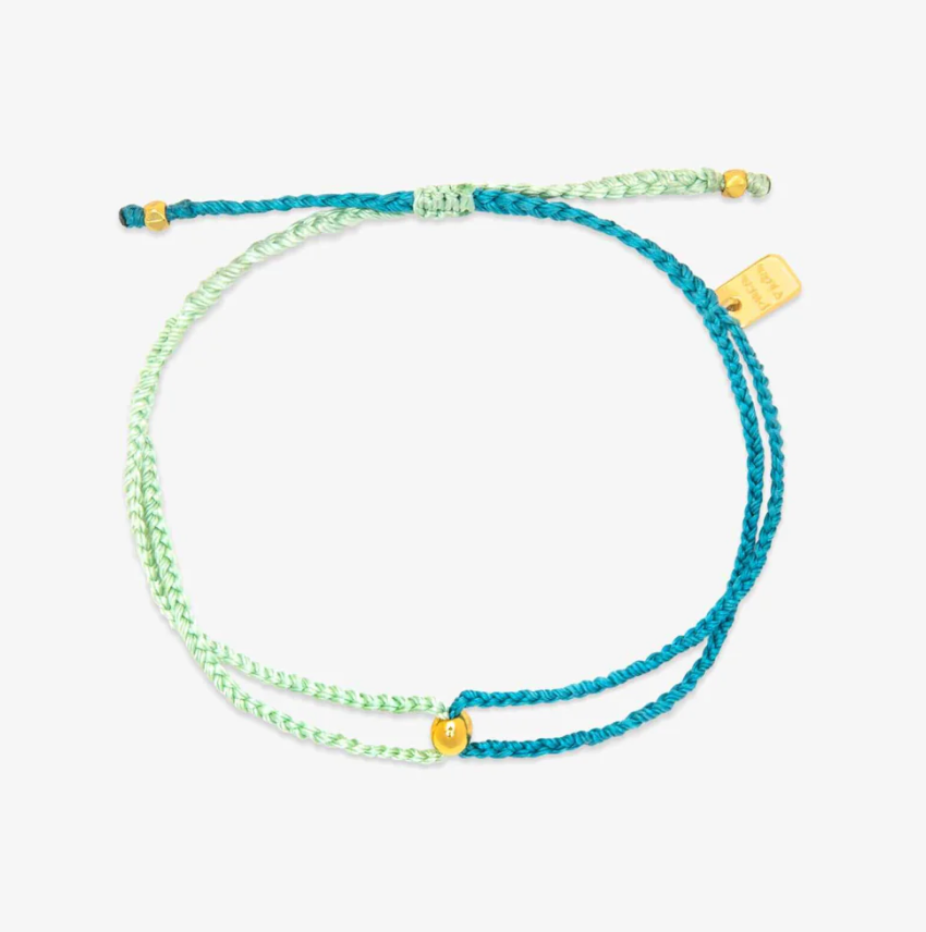 PURAVIDA Dainty Two Tone Bracelet