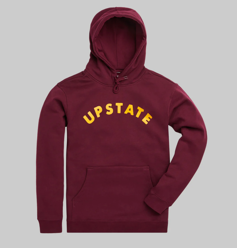 Mens UPSTATE Maroon Hoodie