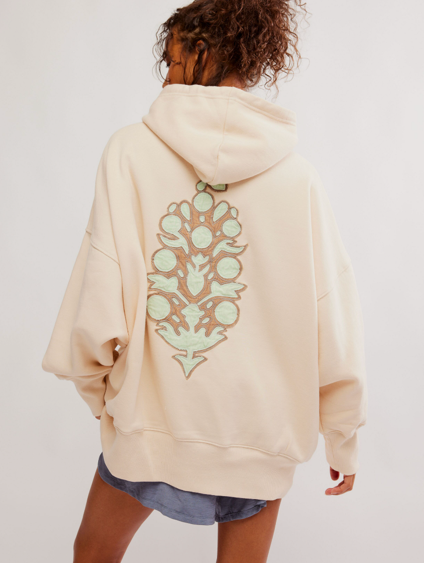 Free People Movement X HOKA Sprint to the Finish logo sweatshirt