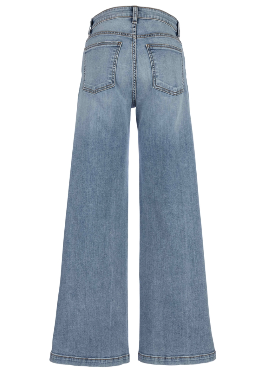 Kut from the Kloth Jean High Rise Wide Leg Clean Hem