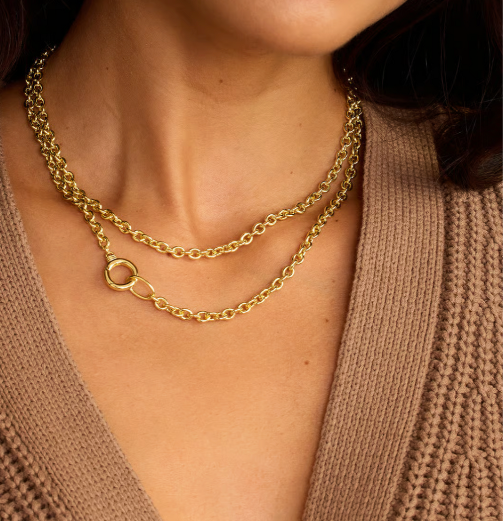 33" Gold gorjana Avery Necklace