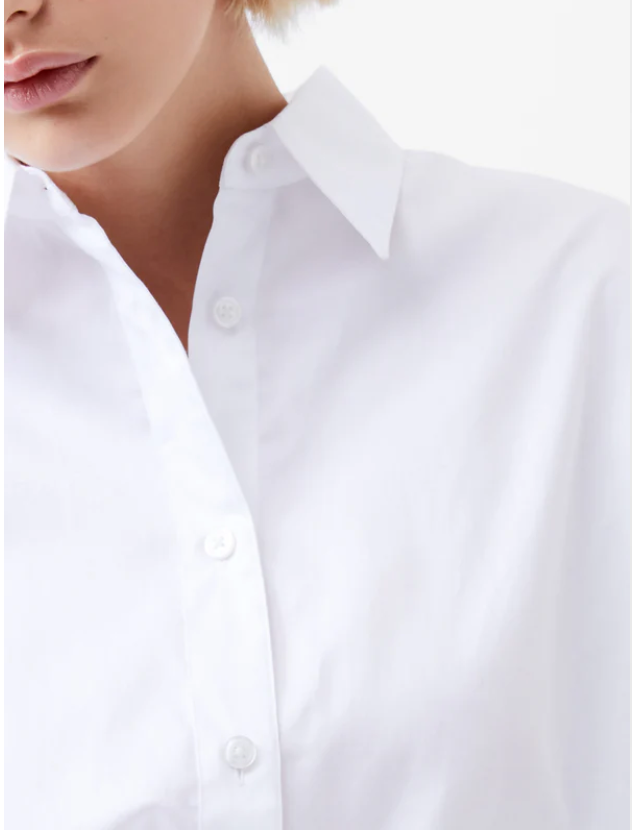 French Connection Long Sleeve Button Down Cotton Alexis Shirt