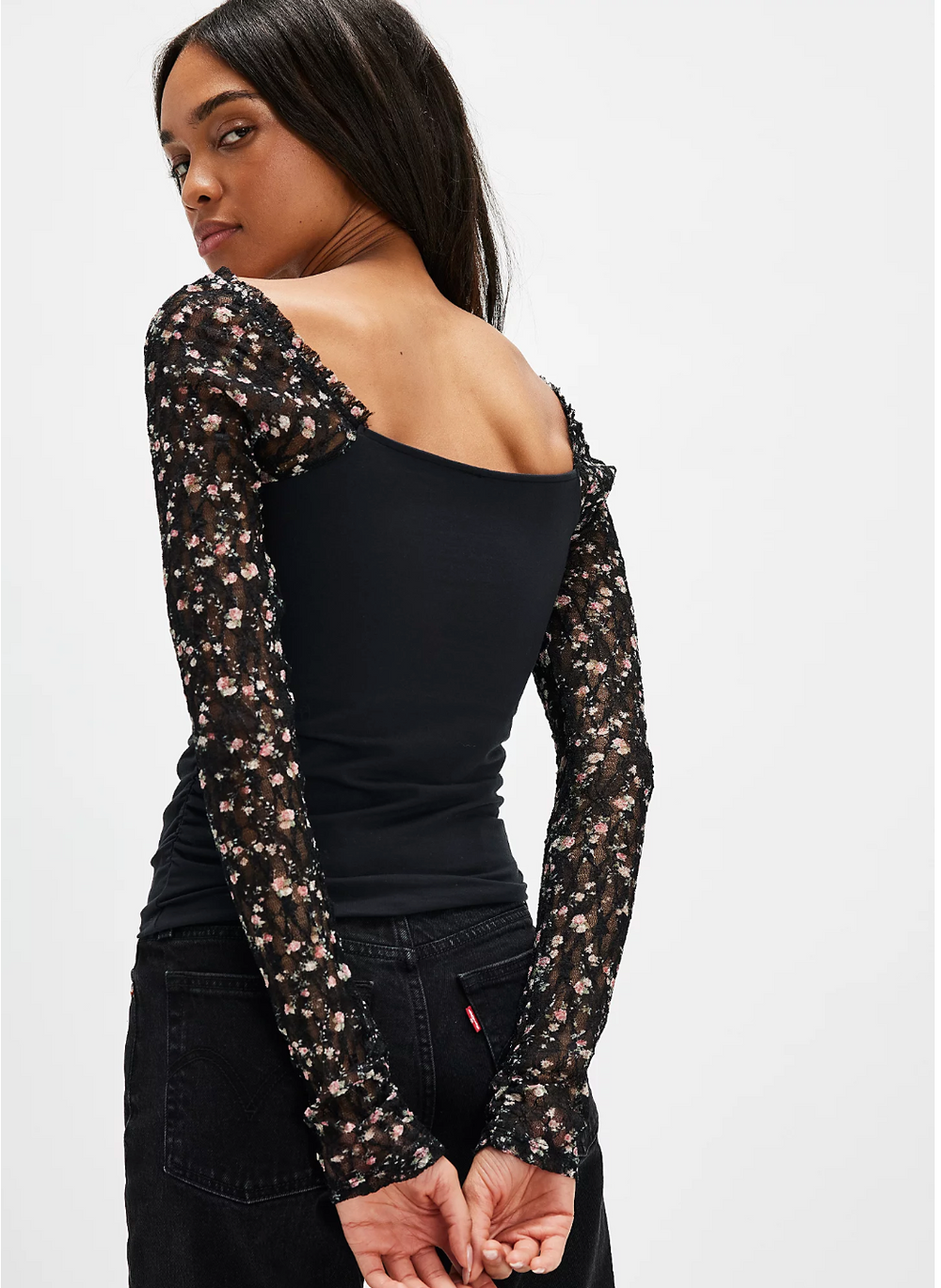 Free People Josie Long Sleeve top