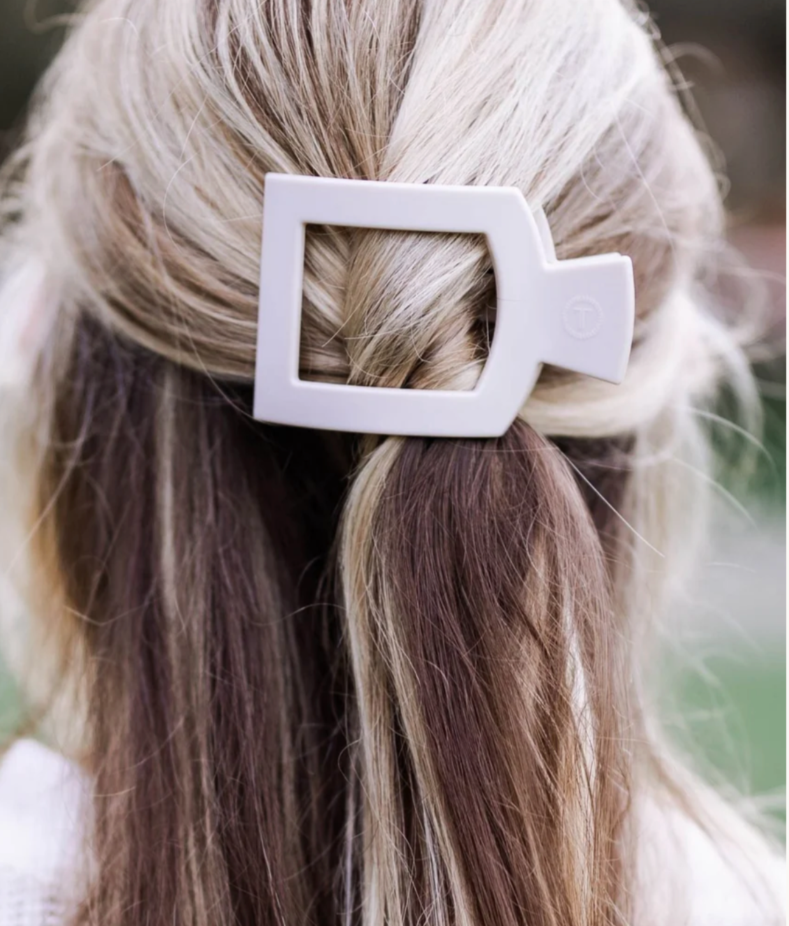 Teleties Flat Square Hair Claw Clips