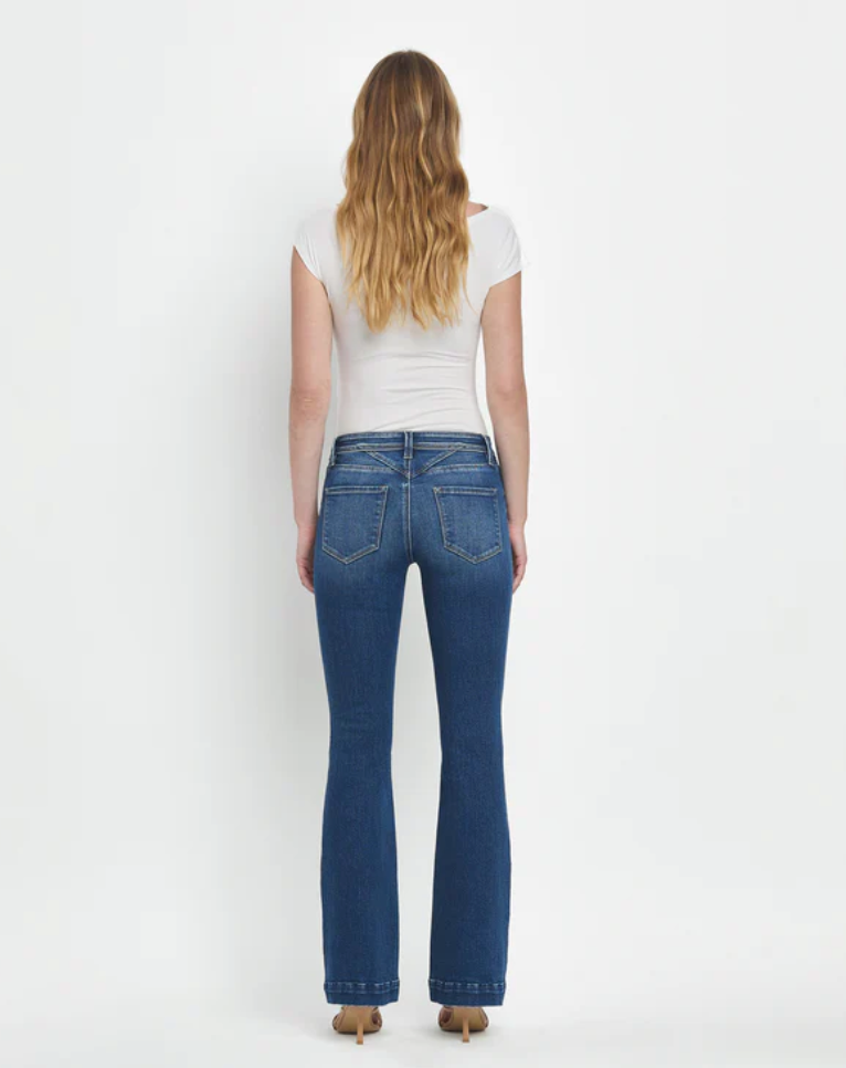 Flying Monkey Awesomely Low Rise Back Yoke Bootcut Jeans