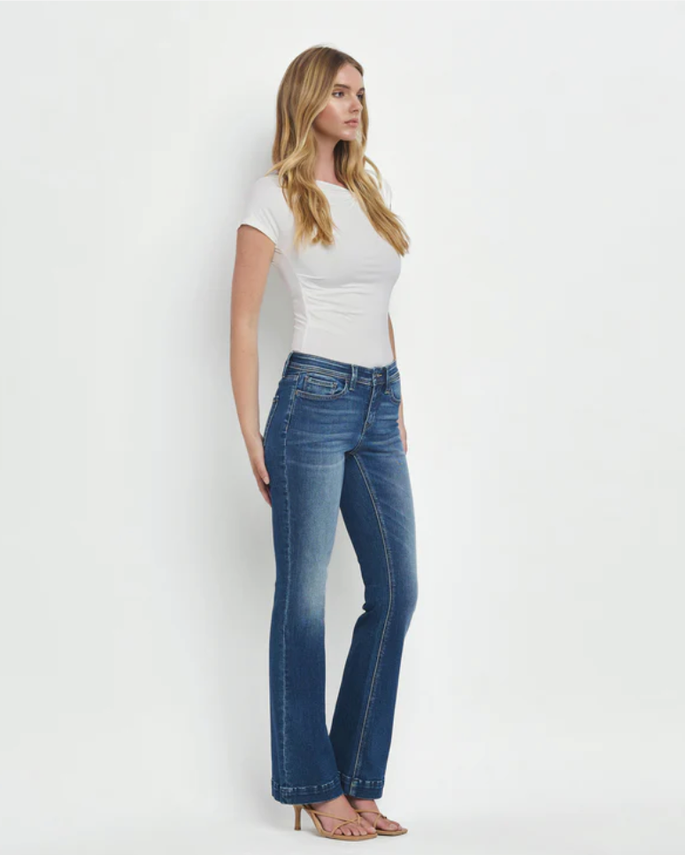 Flying Monkey Awesomely Low Rise Back Yoke Bootcut Jeans