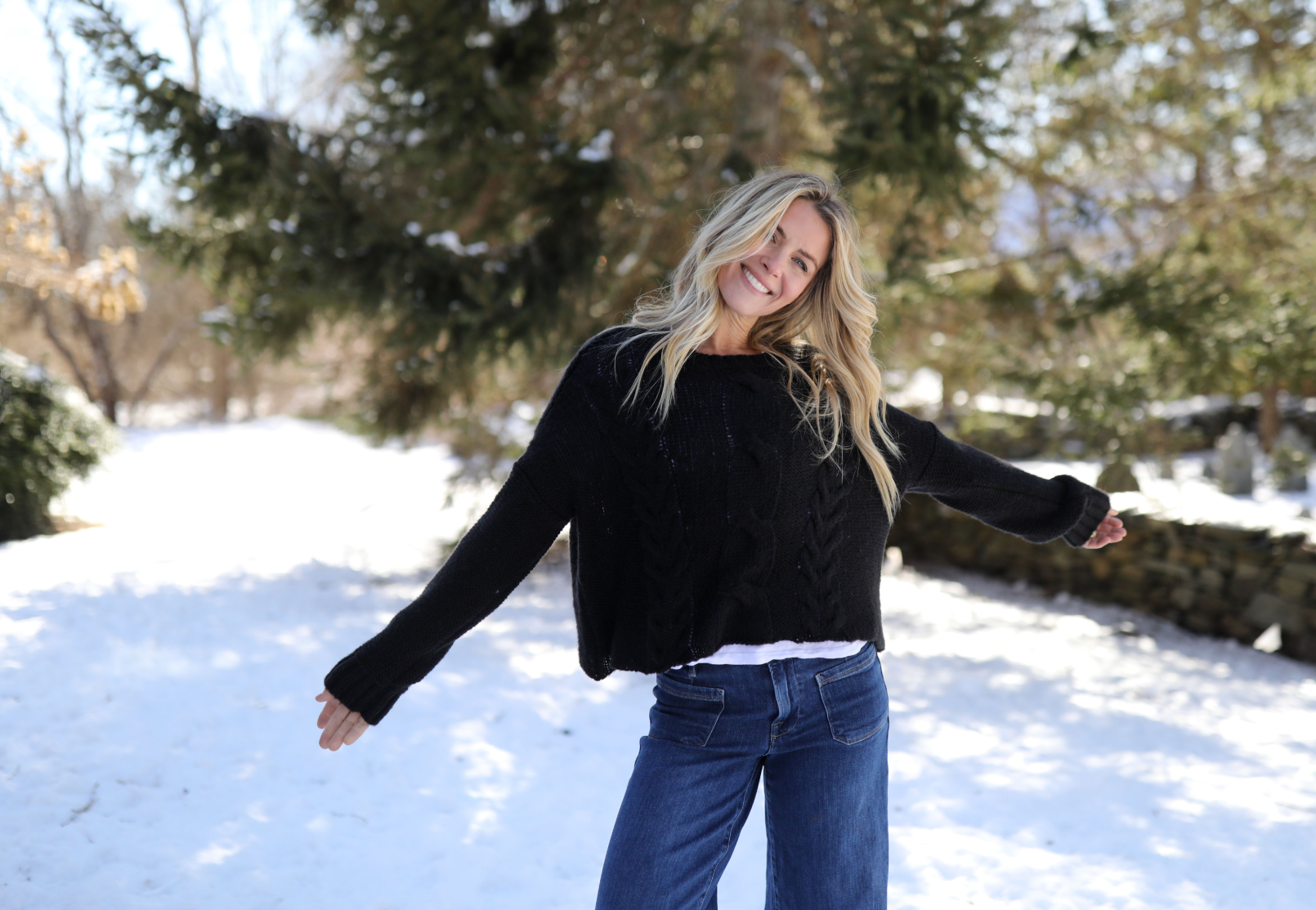 Wooden Ships Charlotte Zip Crew Chunky Sweater