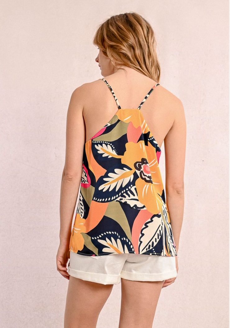 Printed Camisole Tank