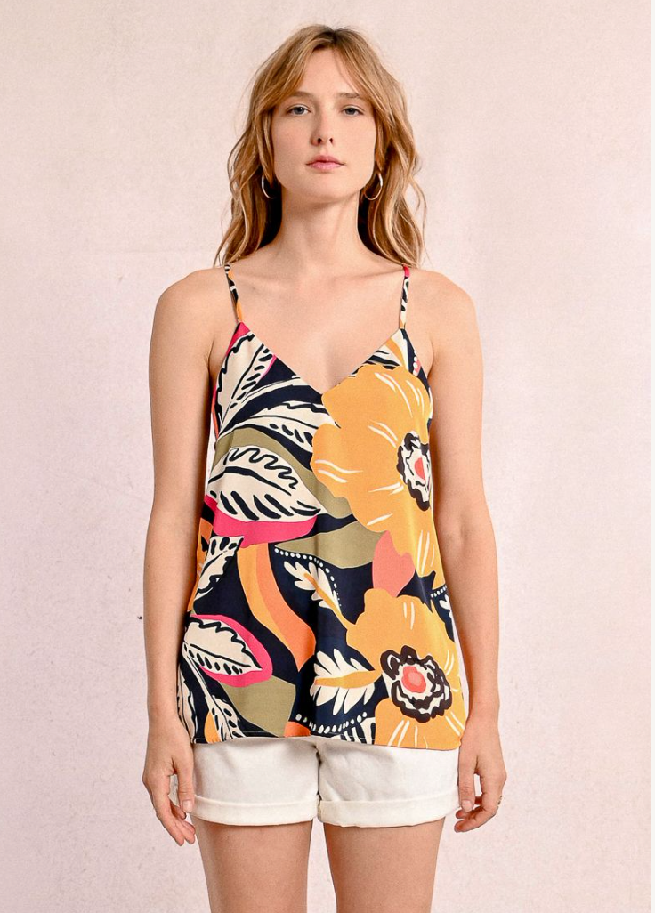 Printed Camisole Tank