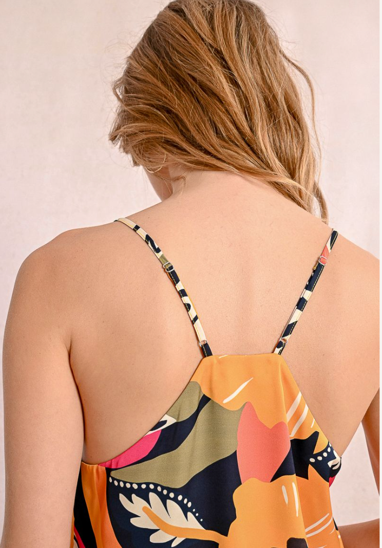 Printed Camisole Tank