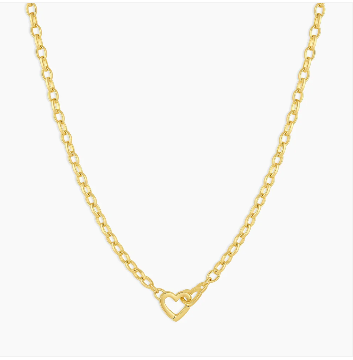 gorjana gold Parker Heart Mini Necklace