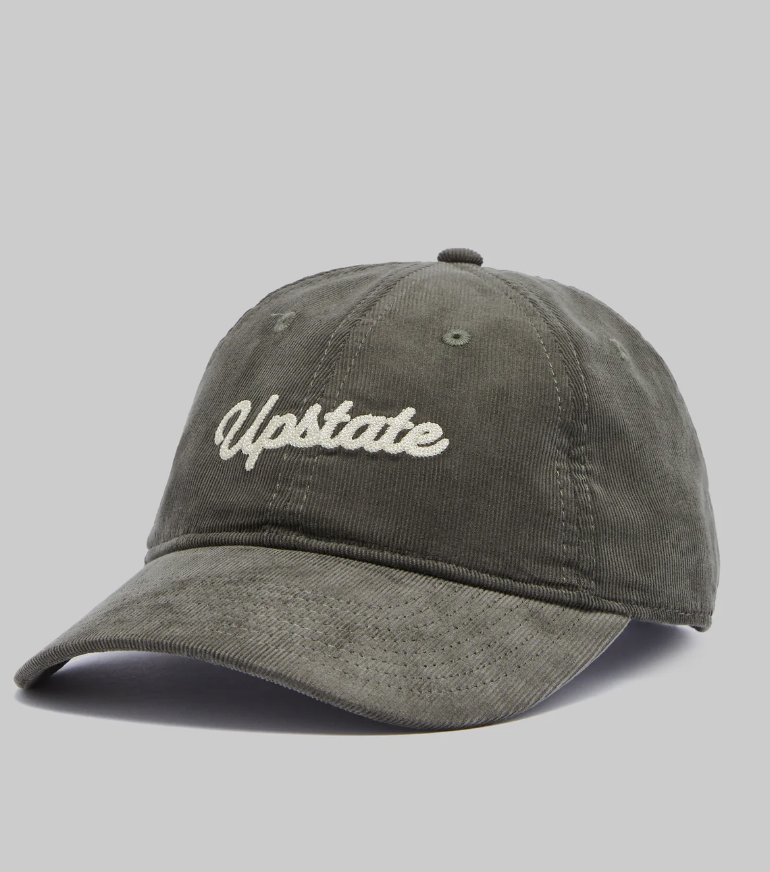 Hamilton & Adams Chainstitch Cord Cap in Olive