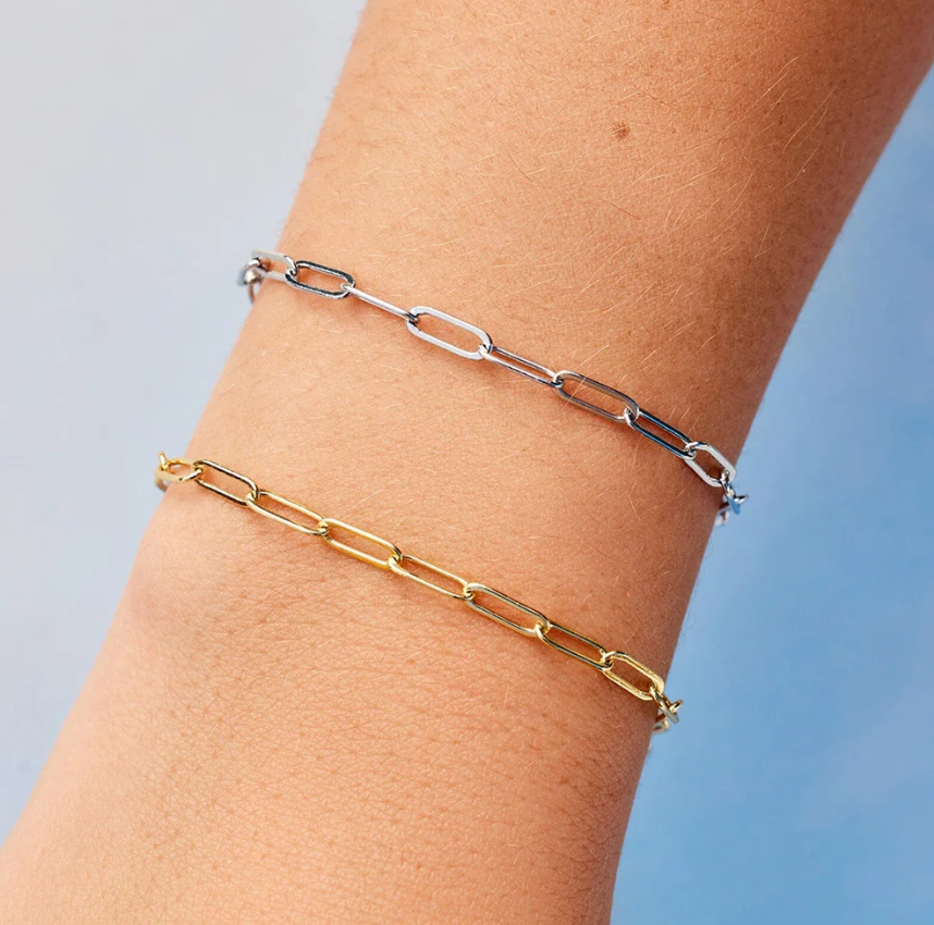Puravida Harper Gold Chain bracelet