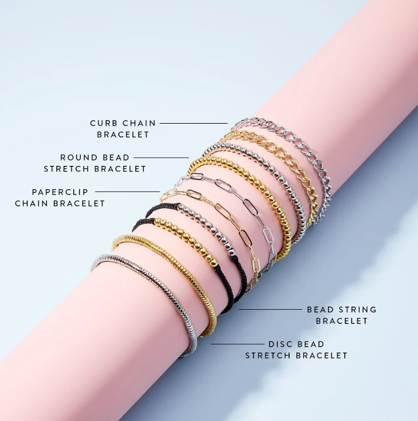 Puravida Harper Gold Chain bracelet