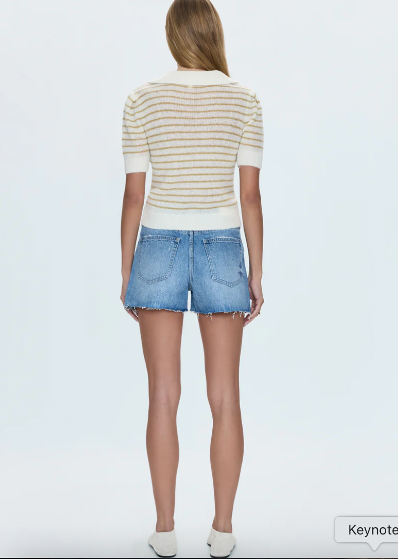 Pistola Nova High Rise Short - Abroad Vintage