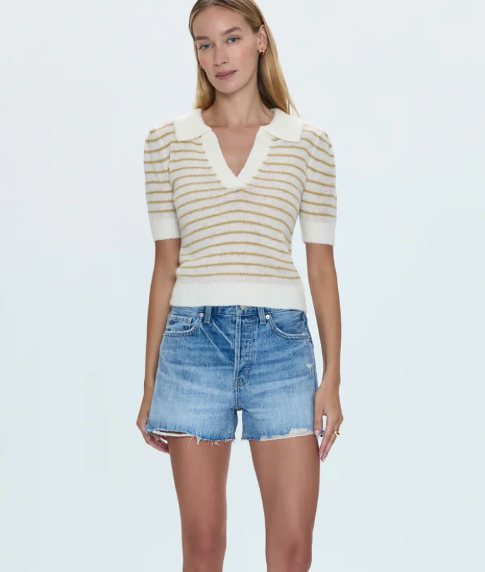 Pistola Nova High Rise Short - Abroad Vintage