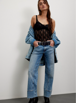 We the Free People Risk Taker Mid Rise Denim