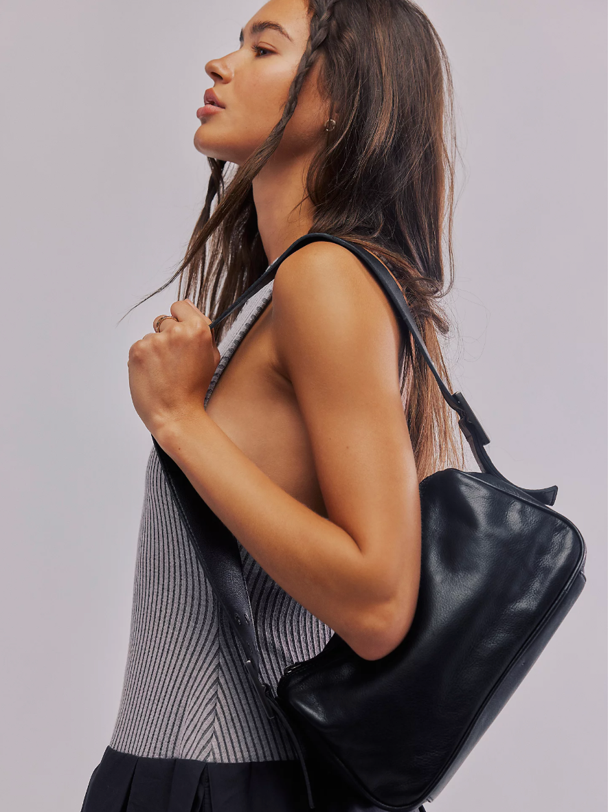 Free People Leather Arm Candy Bag